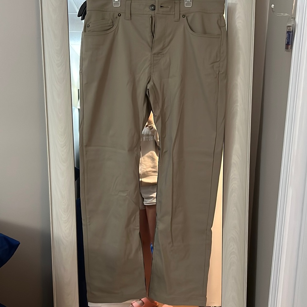 PrAna mens khaki pants